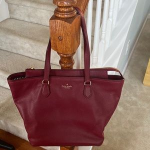 Kate Spade soft leather shoulder bag
